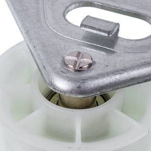 Ролик натягу ременя з кронштейном для сушильної машини Indesit C00113879 00000047391 фото