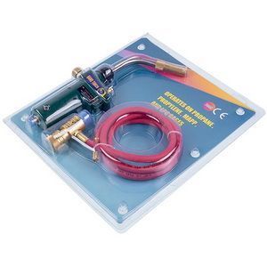 Пальник газовий ручний RTM 3660 (під МАПП газ, з п'єзорозпалом і шлангом) 00000043028 фото
