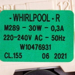 Помпа для пральної машини Whirlpool 481010584942 ROHS 30W B25-6A 00000006884 фото