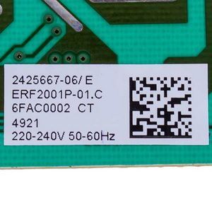 Плата управління ERF2001P-01.C холодильника Electrolux 2425667066 (без прошивки) 00000029616 фото