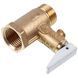 Клапан предохранительный 8BAR 1/2" UNIVAL MS0012 для бойлера Atlantic\ROUND 00000039767 фото 1