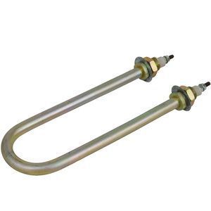 Тен для нагрева воды 2500W 220V (оцинкованная сталь) L=200mm M18 (прямой) 00000055312 фото