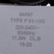 Двигун вентилятора F61-10G 11.3W + крильчатка холодильника Whirlpool 481936170011 00000009807 фото 2