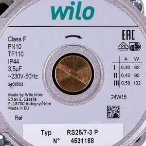 Циркуляційний насос Wilo Star-RS 25/70 130 (сірий) 00000056553 фото