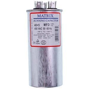Конденсатор 40+5uF 450V CBB65 VDH 00000044073 фото