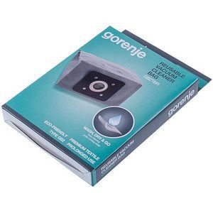 Gorenje 570732 Мішок тканинний + фільтр двигуна (мікро) для пилососа 00000014093 фото