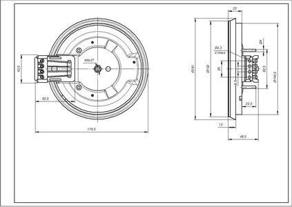 Indesit C00099673 EGO Конфорка для електроплити Indesit D=145mm 1000W 00000009773 фото
