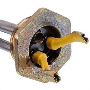 Тен для алюмінієвих батарей 500W (нержавіюча сталь) L=295mm D різьблення = 1'' (різьба права) 00000048770 фото