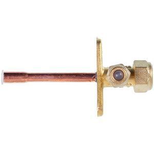 Кран сервісний (порт) 1/4" прямий для кондиціонера 00000042923 фото