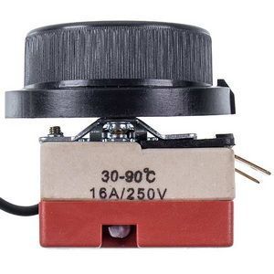 Термостат для бойлера WHD90E 16A 220V L=1000mm Tmax = 90&deg;C + ручка управления (2 клеммы) 00000047130 фото