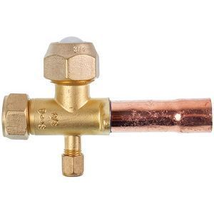 Кран сервісний (порт) 3/4" прямий для кондиціонера 00000042924 фото