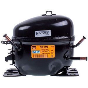 Компресор для холодильника Zanussi ZEL GML160А R134a 160W (з пусковим реле ZNB68-120P15C) 00000041584 фото