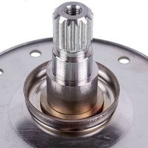 Фланець барабана (опора) для вертикальної пральної машини Electrolux D вала=16mm 12 отв.x5.5 (нержавійка, під шліц) 00000047702 фото