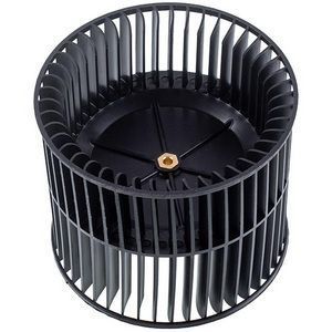 Крыльчатка для вытяжки D=130mm H=110mm d вала = 5mm (по часовой стрелке. под гайку) 00000053366 фото