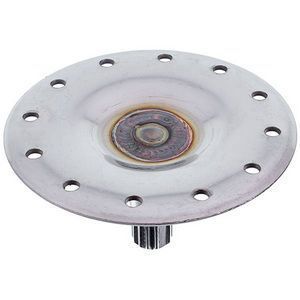 Фланець барабана (опора) для вертикальної пральної машини Electrolux D вала=16mm 12 отв.x5.5 (нержавійка, під шліц) 00000047702 фото