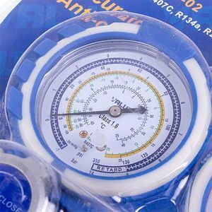 Манометрический коллектор 2-вентильный VALUE VMG-2 R22-В-02 (R404 R407 R22 R134) 00000043076 фото