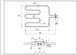 Тен нижний 562900007 1100W 230V B=250mm L=360mm для духовки Beko 00000035081 фото 2