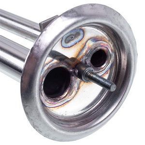 Фланец под сухие тени для бойлера Thermex 1200W D наружный=64mm L трубок=402/424mm (под анод M6) 00000048054 фото
