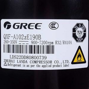 Компресор інвер. 12" QXF-B102zE190B R410A/R32 260-350V GREE Cooper&Hunter (C&H) 009001060066 00000046599 фото